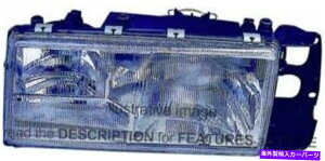 US�w�b�h���C�g LHD�w�b�h���C�gVolvo 940 1992-1995����3518223 LHD Headlight Volvo 940 1992-1995 Left Side 3518223�y���s�A���i�z