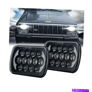 USwbhCg 105W 5×7 7×6C`̍r[LEDwbhCg̓W[vO[ƌ݊܂... 105W 5x7 7x6 Inch High Low Beam Led Headlights Compatible with Jeep Wrangler ...