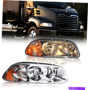 USwbhCg Mack Vision 2007-2011ׂĂ̓dtĂEȑNAYwbhCg Mack Vision 2007-2011 Right Passenger Side Clear Lens Headlight with All Bulbs
