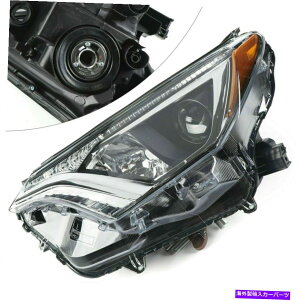 USwbhCg 2016-18g^RAV42502247̂߂̍/^]̃nQvWFN^[̃wbhCg Left/Driver's Side Halogen Projector Headlight For 2016-18 Toyota RAV4 TO2502247