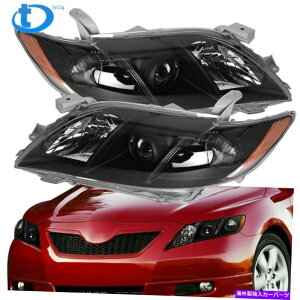 USwbhCg ubNvWFN^[wbhCgwbhvAZuL + R FOR 2008 2008 2008 2009g^J Black Projector Headlights Headlamp Assembly L+R for 2007 2008 2009 Toyota Camry