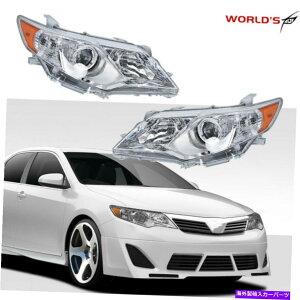 USwbhCg +ẼvWFN^[̃wbhCgwbhv2013N2013N2013N2014Ñg^J Clear Left+Right Projector Headlights Headlamps For 2012 2013 2014 Toyota Camry