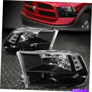 USwbhCg 09-18 RAM 1500 2500 3500ubNnEWONAR[i[wbhCgwbhv FOR 09-18 RAM 1500 2500 3500 BLACK HOUSING CLEAR CORNER HEADLIGHT HEAD LAMPS