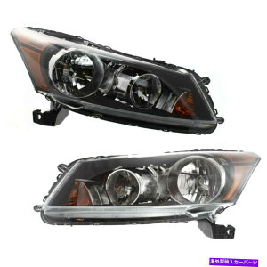 USwbhCg [t@Ng[X^C] 2008-2012z_AR[hZ_wbhCg+E [Factory Style] Headlamps For 2008-2012 Honda Accord Sedan Headlights Left+Right