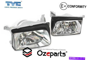 US�w�b�h���C�g SET / PAIR LH + RH�w�b�h���C�g�����vCrystal PC�����YLODEO TF UTE 98~03 Set / Pair LH+RH Head Light Lamp Crystal PC lens For Holden Rodeo TF Ute 98~03�y���s�A���i�z