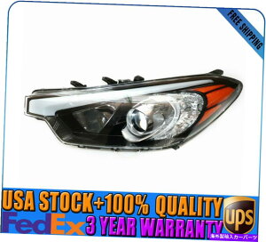 US�w�b�h���C�g 2014�N2015�N2015�N2016�Nkia Forte Forte5 Halogen�w�b�h���C�gW / O LED�|�W�V�����h���C�o�[LH For 2014 2015 2016 KIA Forte Forte5 Halogen Headlight W/O LED Position Driver LH�y���s�A���i�z