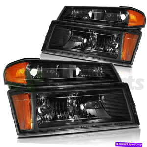 USwbhCg V{[Rh/ GMCLjI2004-2012wbhCgAZu΍+E Fits Chevy Colorado/GMC Canyon 2004-2012 Headlight Assembly Pair Left + Right