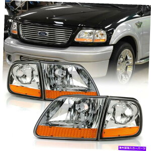 USwbhCg ^n[[_rbh\X^C^wbhCgR[i[vL + R 97-03tH[hF150 / ExeDition ^Harley Davidson Style^ Headlight Corner Lamp L+R For 97-03 Ford F150/Expedition