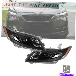 USwbhCg ubNvWFN^[wbhCgwbhvAZuL + R FOR 2008 2008 2008 2009g^J Black Projector Headlights Headlamp Assembly L+R for 2007 2008 2009 Toyota Camry