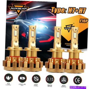 USwbhCg AuxBeam H7 + H7R{LEDwbhCgHI LO LO BULB 6000ḰABMW 328I 335I 325I 10-15płB AUXBEAM H7+H7 Combo LED Headlight Hi Lo Bulb 6000K For BMW 328i 335i 325i 10-15