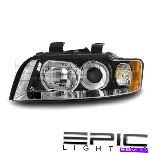 USwbhCg 2002-2005 Audi A4 Quattro S4 Gen2 - Left Driver Side LH Headlight for 2002-2005 AUDI A4 QUATTRO S4 GEN2 - Left Driver Side LH