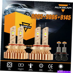 USwbhCg Auxbeam LED̃wbhCgtHOdGMC Sierra 2003 2003 2004 2006 2006 9005 9006 9006 9006 9006 9006 9145 AUXBEAM LED Headlight Fog Bulb for GMC Sierra 2003 2004 2005 2006 9005 9006 9145