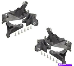 USwbhCg {̃wbhCg}EguPbgCLbgyAZfXENXW211 03- Genuine Headlight Mounting Brackets Repair Kits Pair Mercedes E Class W211 03-