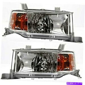 US�w�b�h���C�g �t�B�b�g04-06 XB�h���C�o�������q�T�C�h�w�b�h�����v�A�Z���u���i�y�A�j Fits 04-06 xB Driver Side & Passenger Side Headlamp Assemblies (Pair)�y���s�A���i�z