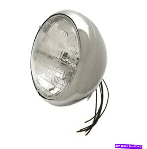USwbhCg Chrome 7 "wbhCgAwbhv - n[[_rbh\ACAwbhX|[cX^[1957-58 XLA Chrome 7" Headlight, Head Lamp - Harley Davidson Ironhead Sportster 1957-58 XL,