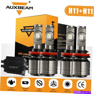 USwbhCg Auxbeam H9 H11 Canbus LEDwbhCgMalibu Ltz 2008-12̂߂High Low Bulbs AUXBEAM H9 H11 Canbus LED Headlight High Low Bulbs For Chevy Malibu LTZ 2008-12