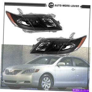 USwbhCg ProjectorwbhCgwbhvAZuL + R FOR 2008 2008 2009g^JubN Projector Headlights Headlamp Assembly L+R for 2007 2008 2009 Toyota Camry Black