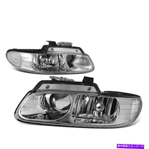 USwbhCg 1996N1999NGrand Caravan VoyagervWFN^[wbhCgwbhvN[/NA For 1996-1999 Grand Caravan Voyager Projector Headlight Headlamps Chrome/Clear
