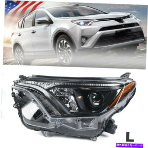 USwbhCg nQwbhCg̃wbhvtBbg2016-2018g^RAV4Dς Halogen Headlight Left Side Headlamp fit for 2016-2018 Toyota RAV4 FAST SHIPPING