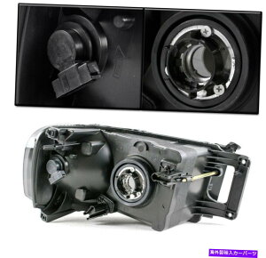 USwbhCg 2002-2005 RAM 1500gbNubN/X[NZbgwbhCgv+ LED DRLLbgNEW FOR 2002-2005 RAM 1500 TRUCK BLACK/SMOKE SET HEADLIGHTS LAMP +LED DRL KIT NEW