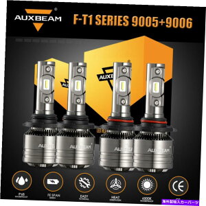 USwbhCg AUXBeam T1V[Y9005 + 9006R{LEDwbhCgLbg[r[d+LoX AUXBEAM T1 Series 9005+9006 Combo LED Headlight Kit High Low Beam Bulbs +Canbus