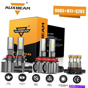 USwbhCg Dodge Charger 2011-2014 AuxBeam 6000K LEDwbhCgHI / LOr[+tHOCg For Dodge Charger 2011-2014 AUXBEAM 6000K LED Headlights Hi/Lo Beam + Fog Lights