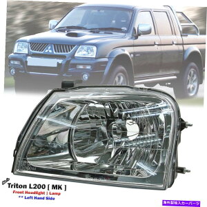 USwbhCg OHggL200sbNAbv̂߂̐VOʍTChwbhCgv97-04 NEW Front Left Hand Side Headlight Lamp For Mitsubishi Triton L200 Pickup 97-04