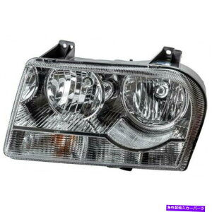 USwbhCg Chrysler 300 Headlight 2008hCoW /dhbgFCH2502202 Fits Chrysler 300 Headlight 2008 Driver Side w/ Bulbs DOT Certified CH2502202