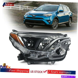 USwbhCg 2016-2018g^RAV4 SEX|[cpwbhCgwbhvȑRH Headlight Headlamp Passenger Side Right RH for 2016-2018 Toyota RAV4 SE Sport