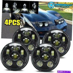 USwbhCg 4X 5.75u5-3 / 4vvWFN^[LEDwbhCgH5006r[GWFACOv 4x 5.75" 5-3/4" Projector LED Headlight H5006 Sealed Beam Angel Eye Ring Lamp