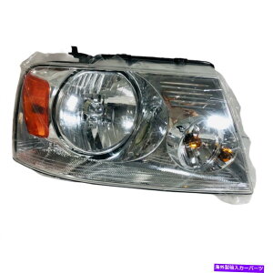 US�w�b�h���C�g 04-08�t�H�[�hF150 / 06-08�̉E�w�b�h���C�gLincoln Mark LT Chrome���F Right Headlight For 04-08 Ford F150 / 06-08 Lincoln Mark LT Chrome Amber Corner