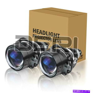 USwbhCg 2.5in 70W 6000K BI LEDvWFN^[YRHDԂ̃wbhCgwbhvHI / LOW RetoFit 2.5in 70W 6000K Bi LED Projector Lens RHD Car Headlight Headlamp Hi/Low Retrofit