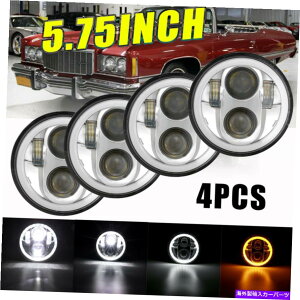 US�w�b�h���C�g 4�s�[�X5 3/4 5.75 Chevy Corvette Chevelle Impala El Camino�pLED�w�b�h���C�g 4PCS 5 3/4 5.75 LED Headlights for CHEVY Corvette Chevelle Impala El Camino�y���s�A���i�z