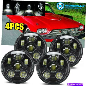 USwbhCg 4X 5.75u5-3 / 4vvWFN^[LEDwbhCgH5006 Ford Ltd Thunderbird Torino 4x 5.75" 5-3/4"Projector LED Headlight H5006 Fit for Ford LTD Thunderbird Torino