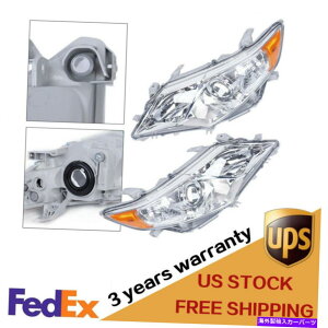 USwbhCg vWFN^wbhCgvCgZbghCo[+ȑ̃g^J[ Projector Headlight lamp Lighting Replace Driver+Passenger Side For Toyota Camry