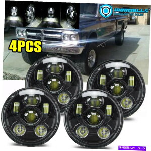 USwbhCg 4X 5.75u5-3 / 4vvWFN^[LEDwbhCgH5006tBbgV{[C10 C20 K10 K20 1960-1963 4x 5.75" 5-3/4"Projector LED Headlight H5006 Fit Chevy C10 C20 K10 K20 1960-1963