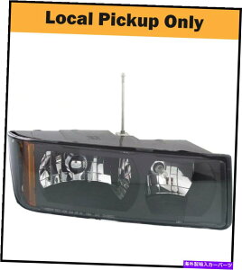 US�w�b�h���C�g 2002-2006�̃w�b�h���C�gBulb with Bulb�̉E�{�f�B�N���b�h Headlight For 2002-2006 Chevy Avalanche 1500 2500 Right Body Cladding With Bulb