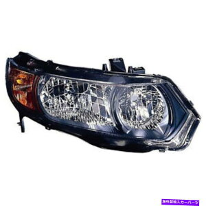 US�w�b�h���C�g HEADLING PROSEER CAPA�̂��߂�06-08�z���_�V�r�b�N�N�[�y/�}�j���A��5 SP Headlight Passenger CAPA For 06-08 Honda Civic Coupe AT/Manual 5 Sp�y���s�A���i�z