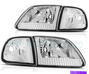 US�w�b�h���C�g �w�b�h���C�g��1997-2003�t�H�[�hF-150�w�b�h�����v�A�Z���u���O�ʃ��C�g�y�A Headlights Fits 1997-2003 Ford F-150 Headlamps Assembly Front Sides Light Pair�y���s�A���i�z