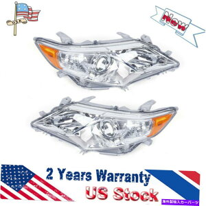 USwbhCg g^JEZ_4hA2.5Lp̃vWFN^[wbhCghCo[+ȑ Projector Headlights Driver+Passenger Side For Toyota Camry LE Sedan 4-Door 2.5L