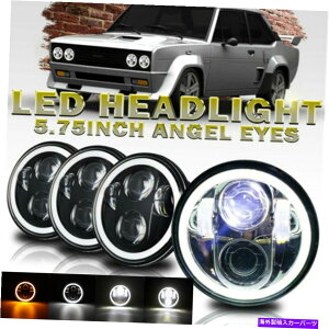 USwbhCg 4×5 3/4 "5.75vWFN^[LEDwbhCgV[r[Ovd 4x 5 3/4" 5.75 Projector LED Headlights Sealed Beam Ring Lamp Bulbs