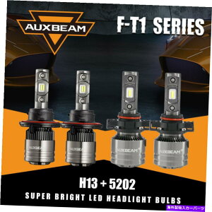 USwbhCg Auxbeam T1R{H13 5202 LEDwbhCgtHOdGMC Yukon XL 1500 2007-2014 AUXBEAM T1 Combo H13 5202 LED Headlight Fog Bulb for GMC Yukon XL 1500 2007-2014