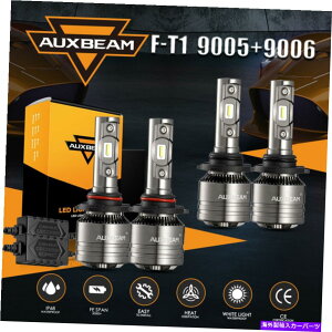 US�w�b�h���C�g Auxbeam T1 Canbus 9005 + 9006 LED�w�b�h���C�g�̓g���^�J���[��01-13���� AUXBEAM T1 Canbus 9005+9006 LED Headlight for Toyota Corolla 01-13 High Low Beam�y���s�A���i�z