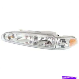 USヘッドライト intigue 98-02、運転者側のヘッドライト、クリアレンズ For Intrigue 98-02, Driver Side Headlight, Clear Lens