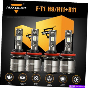 USwbhCg 4X AuxBeam T1 H9 H9 H9 H9 H11 LEDwbhCgtHOd+fR[_16-20 4x AUXBEAM T1 H8 H9 H11 LED Headlight Fog Bulbs+Decoder for Toyota Tacoma 16-20