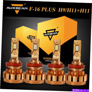 USwbhCg AUXBeam LEDwbhCgd̓V{[̃}uECpH11 H9̍̍r[̂߂̔ AUXBEAM LED Headlight Bulbs White for Chevy Malibu Impala H11 H9 High Low Beam