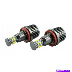 USヘッドライト BMW E92 E90 E82 E80 E80 E89 X6 12 LED Angel Eye 120W 2600LM電球 For BMW E92 E90 E82 E80 E89 X6 12 LED Angel Eye 120W 2600LM Light Bulbs