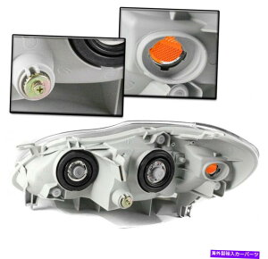 USwbhCg 2003N2008Ñg^J[ZEle XLENwbhCgwbhv+op[LED DRL FOR 2003-2008 TOYOTA COROLLA CE LE XLE CHROME HEADLIGHT HEADLAMP +BUMPER LED DRL