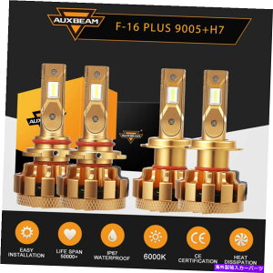 USwbhCg AuxBeam H7 + 9005R{LEDwbhCgd̓}c_3 2007-2009}c_6 2011-13 AUXBEAM H7+9005 Combo LED Headlight Bulbs For Mazda 3 2007-2009 Mazda 6 2011-13