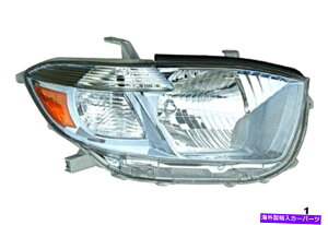 USヘッドライト フィット08-10ハイランダーハイブリッド右乗客ヘッドランプアセンブリクリアレンズ Fits 08-10 Highlander Hybrid Right Passenger Headlamp Assembly Clear Lens